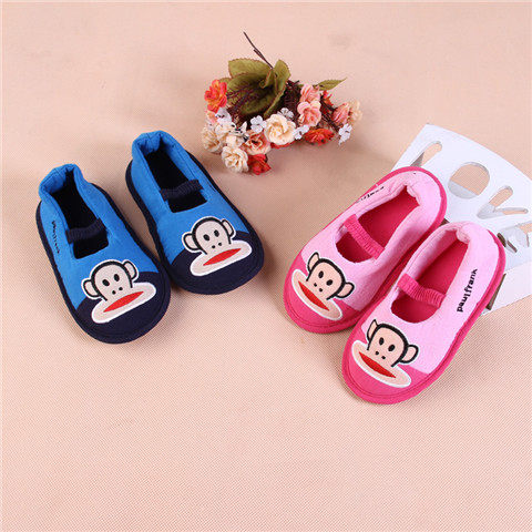 Pantoufles enfants en suède pour hiver - semelle caoutchouc - Ref 1005765 Image 30