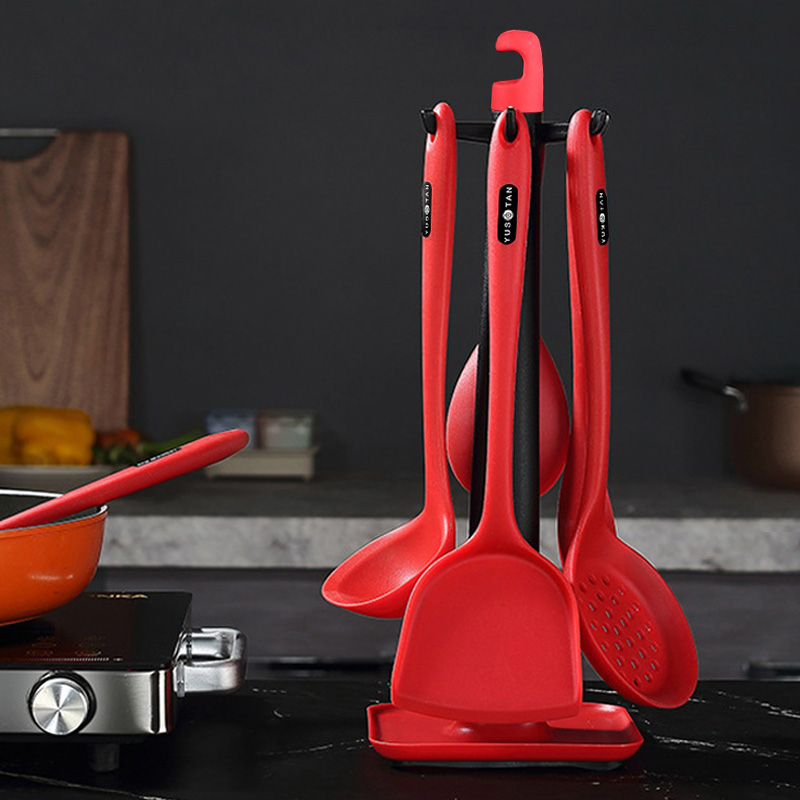 Silicone shovel shovel shovel shovel home non-stick pot special shovel tablespoon food class kitchen kitchen kitchen kitchen kitchen kitchen kitchen suite