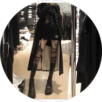 Dark fishnet stockings sexy suspenders irregular mesh gothic stockings punk hotties y2k millennium subculture
