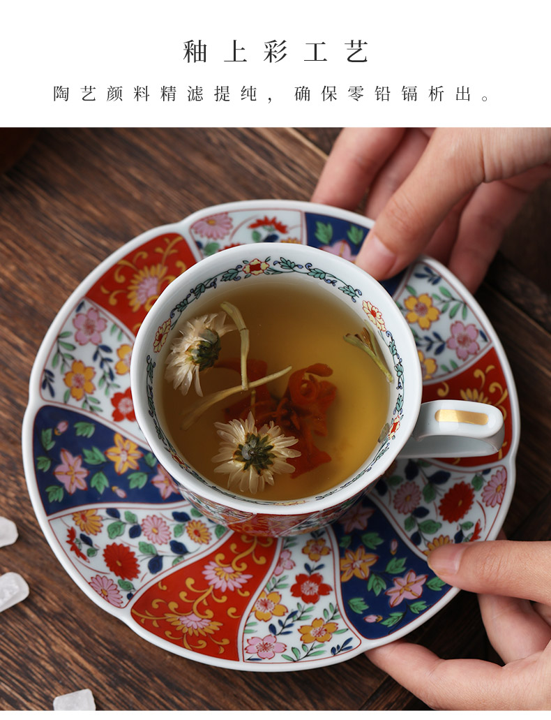 Bộ tách và tách cà phê gốm sứ Nhật Bản nhỏ gọn, máy pha cà phê sang trọng, nhẹ nhàng, tách trà chiều tách uống cà phê