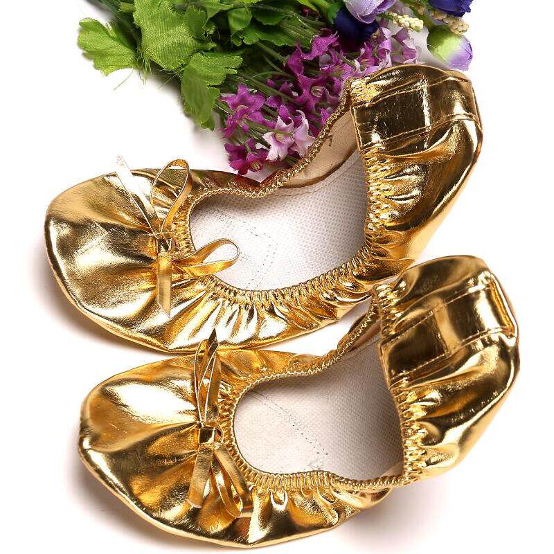 Girls Children's Dance Shoes Soft Soft Soft Soft Shoes Shoes Shoes Shoes Shoes Shoes Shoes Belly Dance Indian Golden Dance Shoes