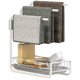 Kitchen rag rack, no punching, wall-mounted dishcloth storage rack, household countertop sink sponge drain rack