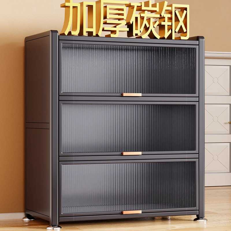 Japanese Imported Kitchen Storage Rack, Floor-Standing, Multi-Layer, Household Storage, Multifunctional Microwave Oven Cupboard, Steel Dust-Proof Cabinet Japanese Imported Kitchen Storage Rack, Floor-Standing, Multi-Layer, Household Storage, Multifunctional Microwave Oven Cupboard, Steel Dust-Proof Cabinet