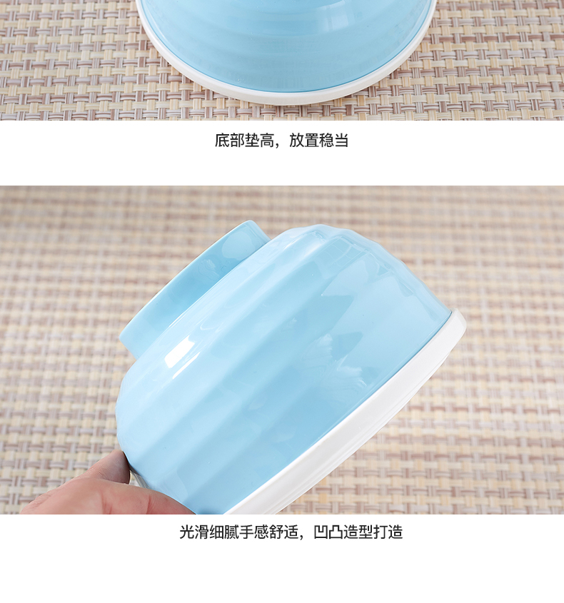 Lò vi sóng đặc biệt bát gia nhiệt cung cấp nhiệt độ cao chịu nhiệt nắp nồi cơm nóng bằng nhựa hộp cơm ba miếng - Hộp cơm điện sưởi ấm camen điện