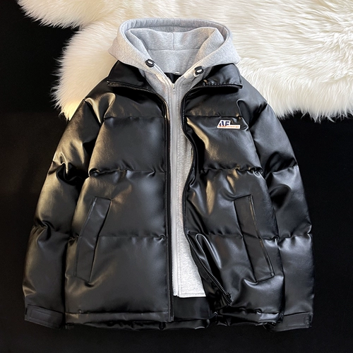 Полиуретановый пуховик, зимний комплект, удерживающая тепло куртка, 2023 года, оверсайз, увеличенная толщина