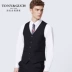 Bộ đồ vest nam phiên bản Hàn Quốc của doanh nghiệp tự trồng chuyên nghiệp trang phục chú rể phù hợp với váy cưới sinh viên đại học phù hợp với mua