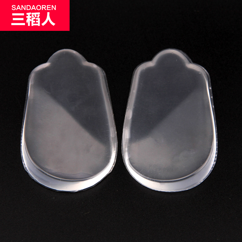 Insoles modified leg type back pad less children students inner eight characters outer eight character back heel pad foot inside and outside