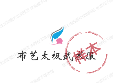 布艺太极武术服