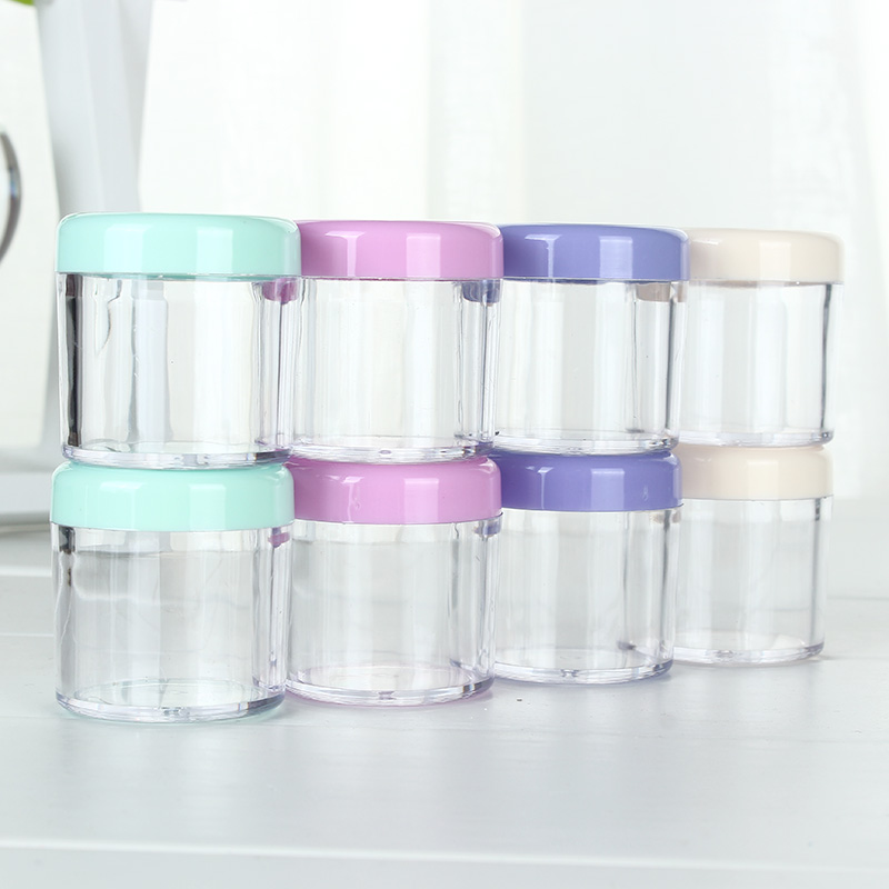 20g cream box Cream box to bottle PET travel portable cosmetics sub-packing box Skin care products bubble paper film bottles 2