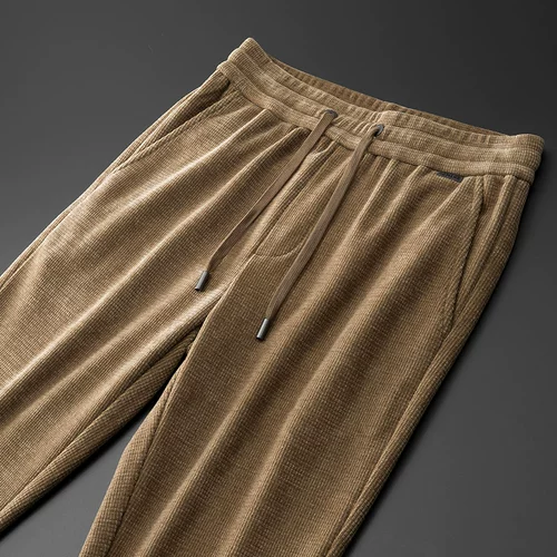 Элитные демисезонные штаны для мальчиков, свободный прямой крой