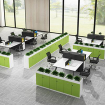 Office partition cabinet flower slot file cabinet short cabinet wooden data Cabinet with lock locker file cabinet double storage