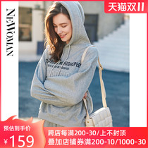 Long-staple cotton sports leisure fashion sweater 2021 new female spring and autumn high-end foreign air age two-piece set pants