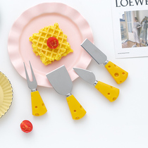 BOBAO cheese cheese cheese water fruit knife fork Home Ideas cute cutlery kitchen bread cake dessert little fork