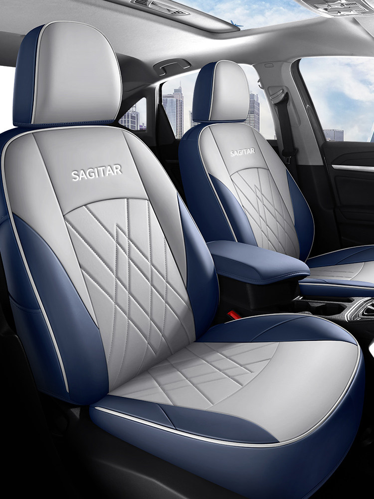 Genuine Leather Car Seat Covers for Volkswagen Sagitar, Full Coverage Seat Cushion, Suitable for All Seasons, 2026 Model