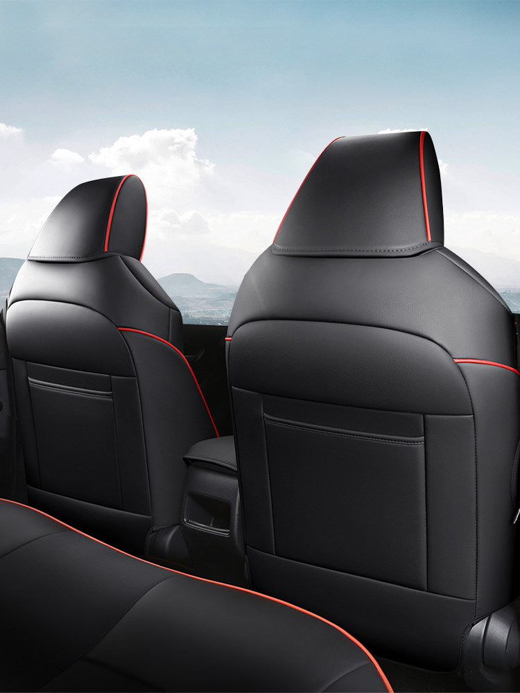 Genuine Leather Toyota Levin Dual-Engine Special Car Seat Cover, Full Surround Cushion, Leather Seat Cover, Suitable for All Seasons