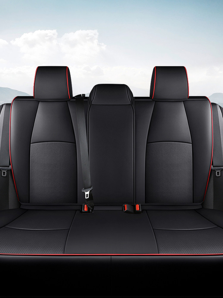 Genuine Leather Toyota Corolla Car Seat Covers, Full Coverage Seat Cushion Covers, Suitable for All Seasons, 2026 Model Rav4 Dual-Engine