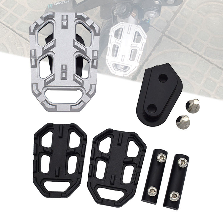 BMW G310GS F750GS F850GS R1200GS modified to increase the front pedal brake widened foot pad