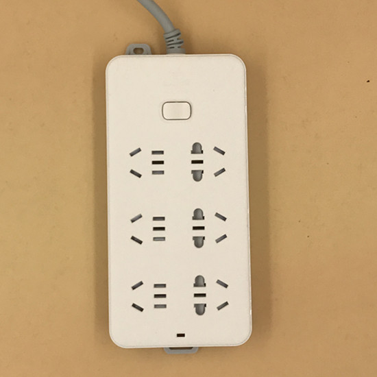 Bull GN - 216 socket plug - in wiring board overload protection 6 holes 5 meters