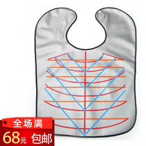 Hair products Baking oil waterproof shawl Hair salon uses hot dye baking oil cloth Silver ion shawl