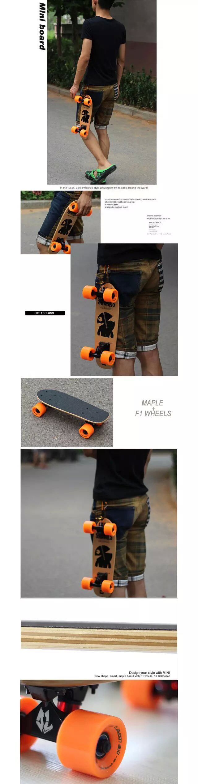 Skateboard pour homme femme enfant - Ref 2595582 Image 10