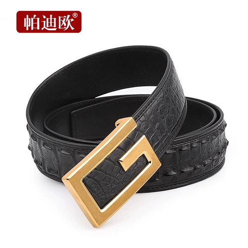 Мужской ремень, штаны, крокодил, из натуральной кожи, 2020