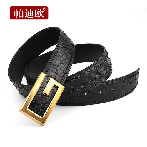 Мужской ремень, штаны, крокодил, из натуральной кожи, 2020