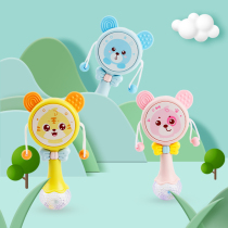 Music rattle baby rattle early education toys hand grip can gnaw at peace of mind tooth gum children glowing plastic toys