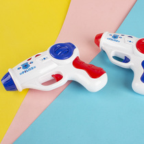 Electric gun toy children mini projection glowing sound boy pistol plastic drop-resistant police toy gun stall