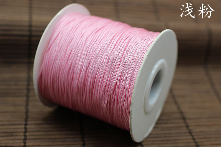 Khuyến mãi Đài Loan dòng 72 ngọc bích Trung Quốc dây thắt nút Phụ kiện DIY dệt vòng tay vòng chân vòng cổ dây đỏ - Vòng chân lắc chân nữ pnj