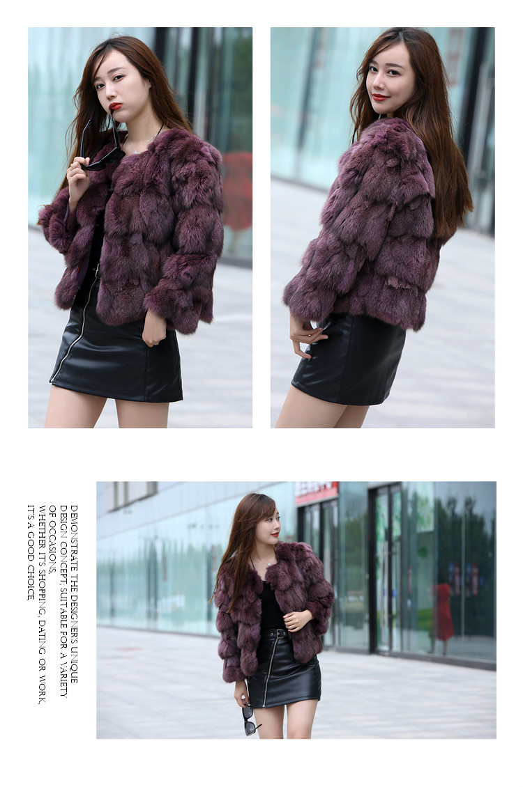 Manteau de fourrure femme      - Ref 3172000 Image 22