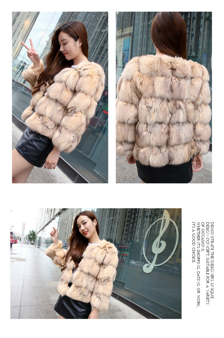 Manteau de fourrure femme      - Ref 3172000 Image 16