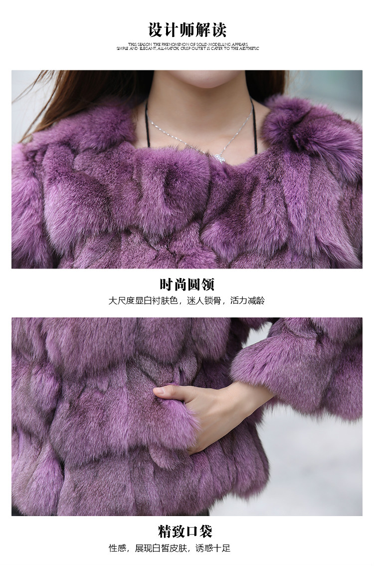 Manteau de fourrure femme      - Ref 3172000 Image 24