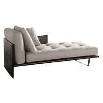 MS严选 后现代轻奢懒人沙发港式设计师样板房别墅躺椅 意式贵妃椅