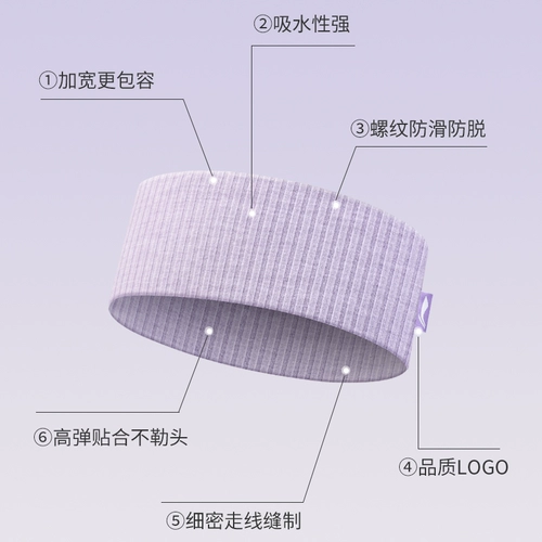 Li Ning, спортивная повязка на голову, антиперспирант, платок, одежда для йоги, ободок, для бега, впитывает пот и запах