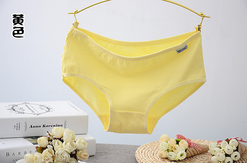 10 nạp đồ lót của phụ nữ bông eo kích thước lớn bông tóm tắt bông vải thấp eo đồ lót sexy quần lót phụ nữ