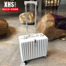 Japanese virtuous Shii Mini suitcases 18 inch small Number of suitcases The men and women password box pull bar case short travel suitcase