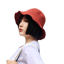 Summer breathable foldable straw hat for casual fishermans hat for short basin hat for large coating hat