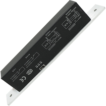 Narrow panel low-temperature electric plug lock 5-wire delay lock 12V power-off unlocking with lock now on sale