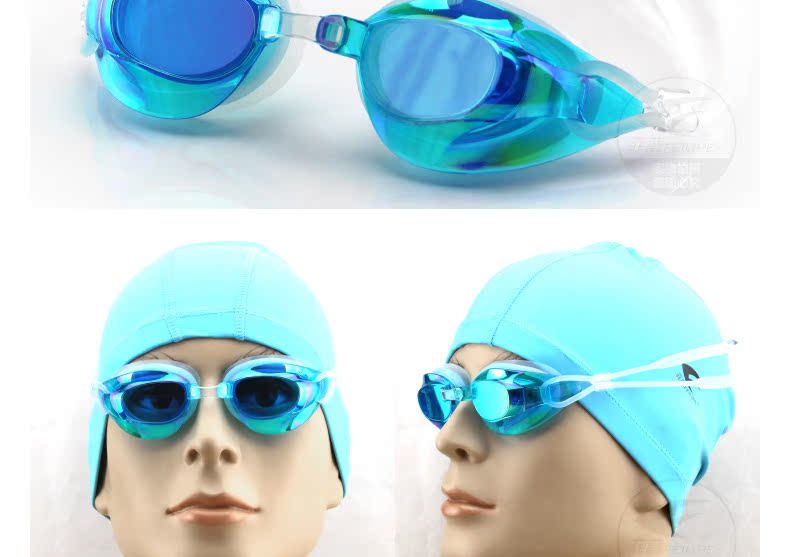 Fip mát kính mát tốc độ mạ chống nước chống sương mù HD kính bơi nam chuyên nghiệp lặn kính bơi phụ nữ - Goggles kính bơi có độ cận