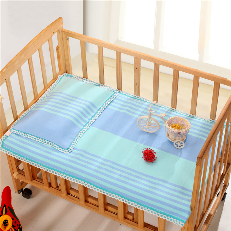 nam mat vải bông em bé và phụ nữ thở thấm bông vải mat bé lanh rửa mùa hè mát mẻ - Thảm mùa hè chiếu trúc chiếu tre