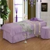 Kale Beauty khăn trải giường denim bedspread vẻ đẹp massage giường gia đình lanh bốn để gửi Wenxiu y tế - Trang bị tấm ga giường spa giá rẻ Trang bị tấm