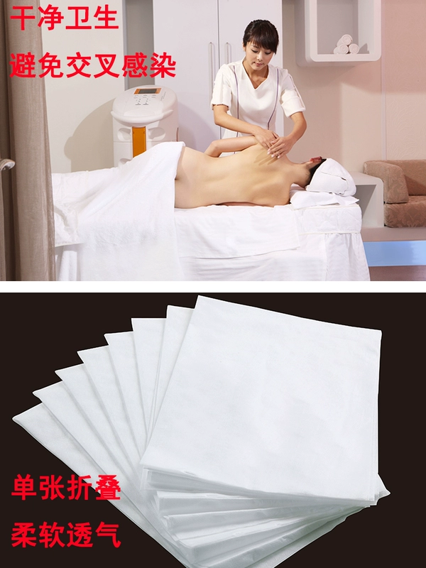 80 tấm dùng một lần rộng tấm làm đẹp cơ thể massage khử trùng vật lý trị liệu tấm trải giường duy nhất thoáng khí không dính