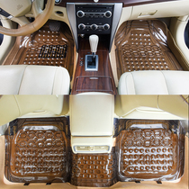 Volkswagen New Bora Lavida Jetta Santana Passat transparent plastic waterproof latex PVC universal foot pad