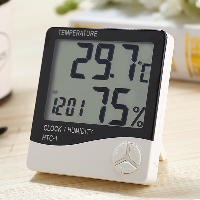 High-Precision Thermometer Digital Temperature and Humidity Meter Indoor Household Precision Pharmacy Factory Warehouse Workshop Hygrometer High-Precision Thermometer Digital Temperature and Humidity Meter Indoor Household Precision Pharmacy Factory Warehouse Workshop Hygrometer