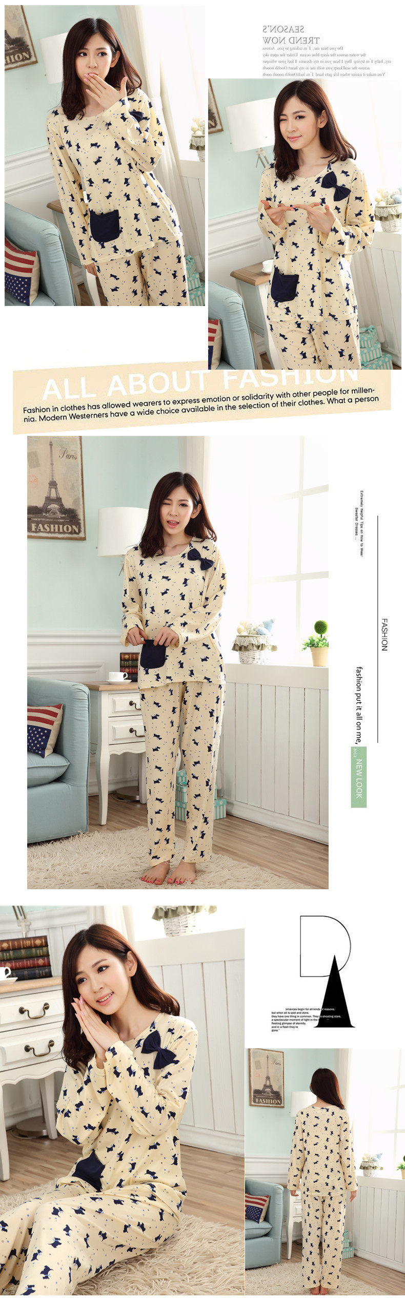 Pyjama pour femme OTHER   en Polyester Polyester  à manches - Ref 2999742 Image 15