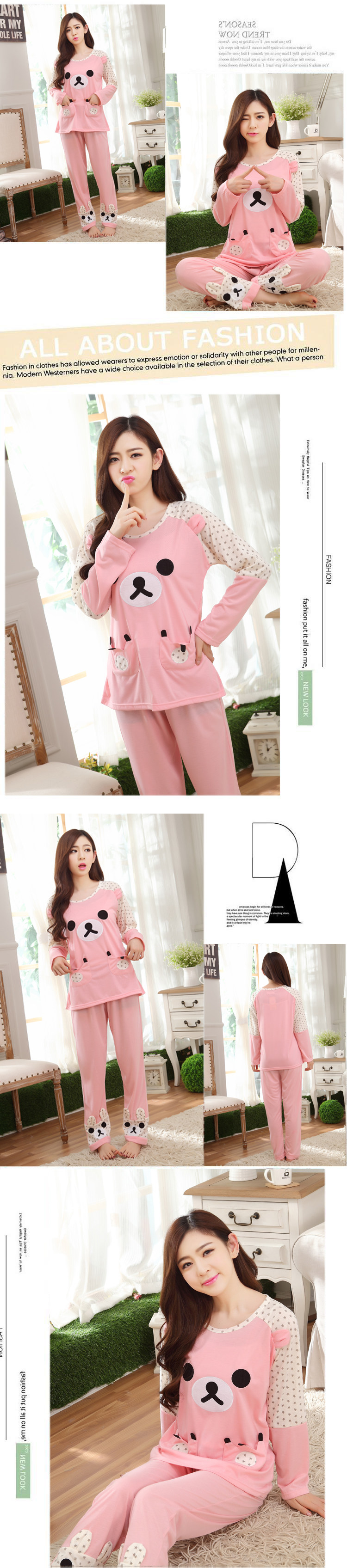 Pyjama pour femme OTHER   en Polyester Polyester  à manches - Ref 2999742 Image 13