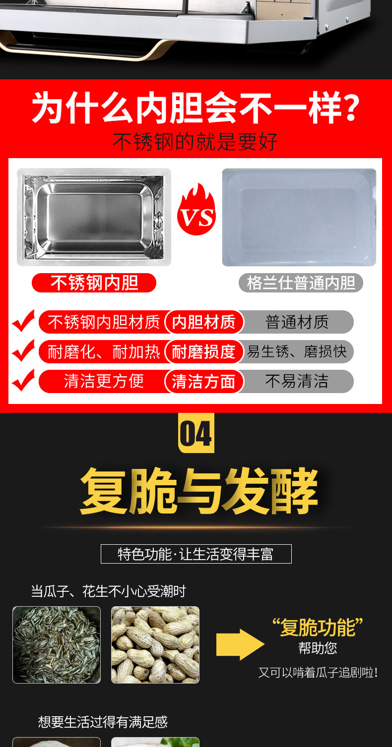 Galanz / Glanshi G90F25MSXLVIII-A7 (G3) nhà lò vi sóng đối lưu biến tần thông minh lò nướng gà