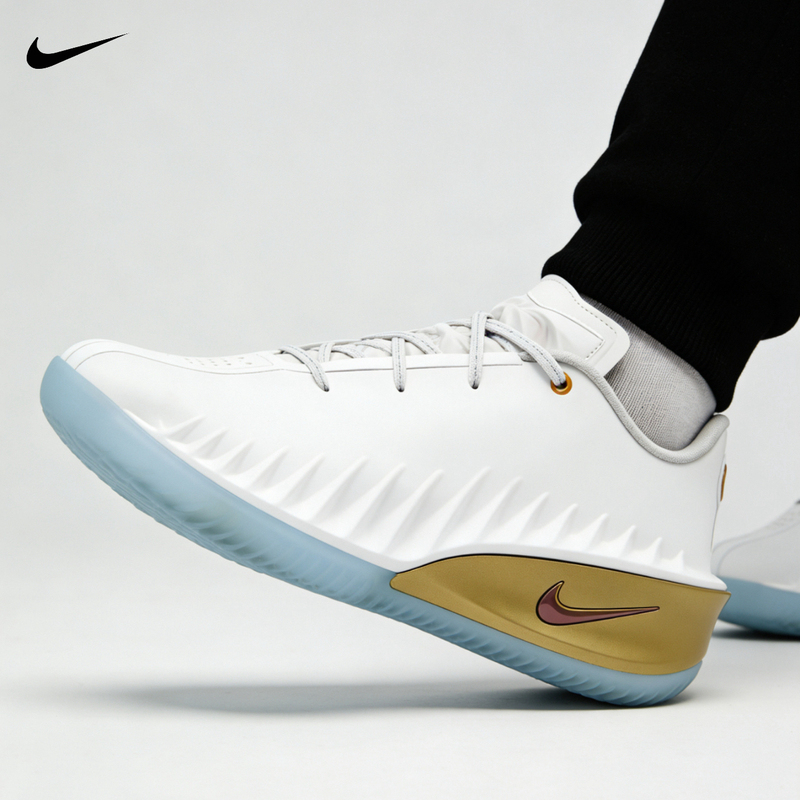 Nike G.T.Cut 4 Nike Basketball Shoes for Men, White and Gold, Year of the Horse Limited Edition, Practical and Wear-Resistant Ib6728-100 Nike G.T.Cut 4 Nike Basketball Shoes for Men, White and Gold, Year of the Horse Limited Edition, Practical and Wear-Resistant Ib6728-100