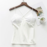 J1704 Белый кросс -кросс (с грудными прокладками)