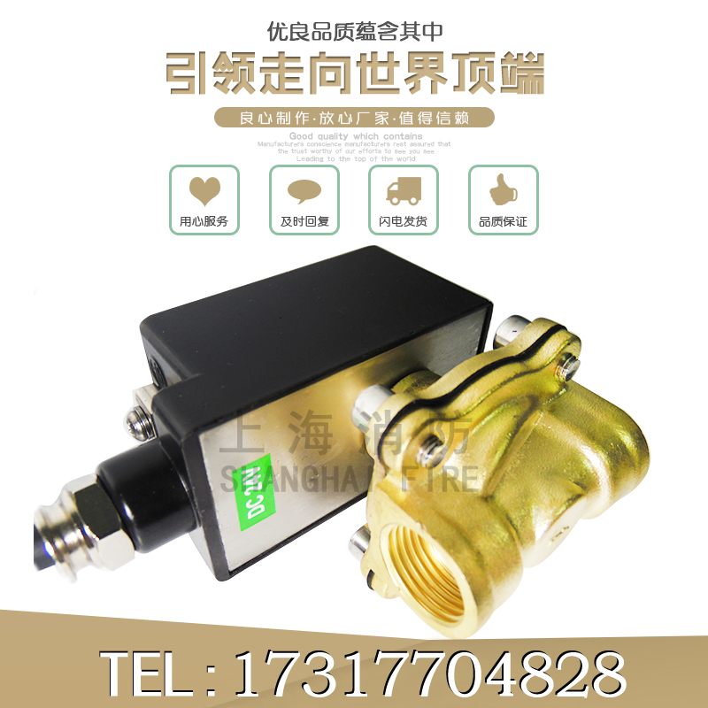 BZCX fire explosion protection solenoid valve DN15 brass rain shower valve system assorted water valve for 4 minutes DC24V with certificate